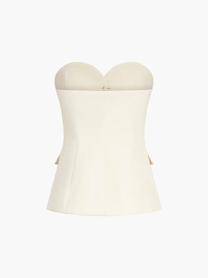 Corset-Inspired Two Piece Set