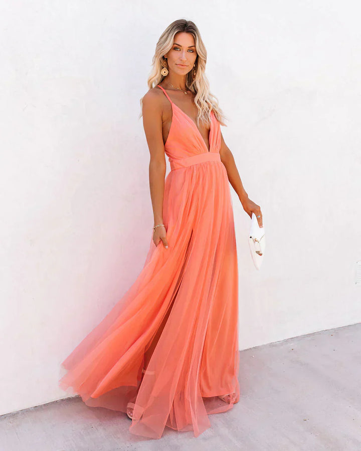 Elegant and Flowing Maxi Dress for Women